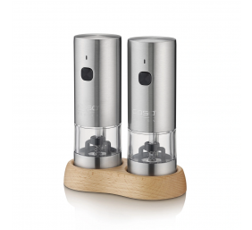 Caso Salt and Pepper Grinder | SpiceDuo | Electric | Housing material Stainless steel | Lithium