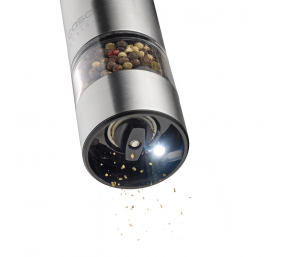 Caso Salt and Pepper Grinder | SpiceDuo | Electric | Housing material Stainless steel | Lithium
