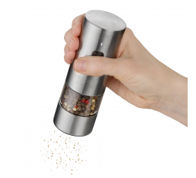 Caso Salt and Pepper Grinder | SpiceDuo | Electric | Housing material Stainless steel | Lithium