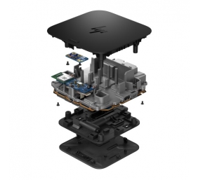 HP USB-C Dock G6 (9X3V1UT) Jungčių stotelė, Juoda
