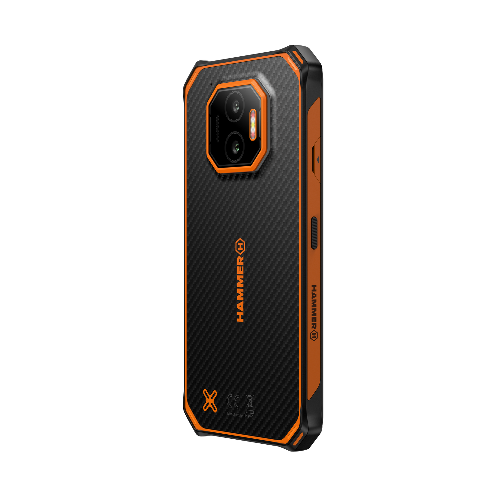 Hammer | Energy X2 | Black/Orange | 6.1 " | IPS | 1560 x 720 pixels | Mediatek | Dimensity 6300 | Internal RAM 6 GB | 128 GB | microSD | Dual SIM | 4G | 5G | Main camera resolution 50 MP | Android | 15 | 5000 mAh