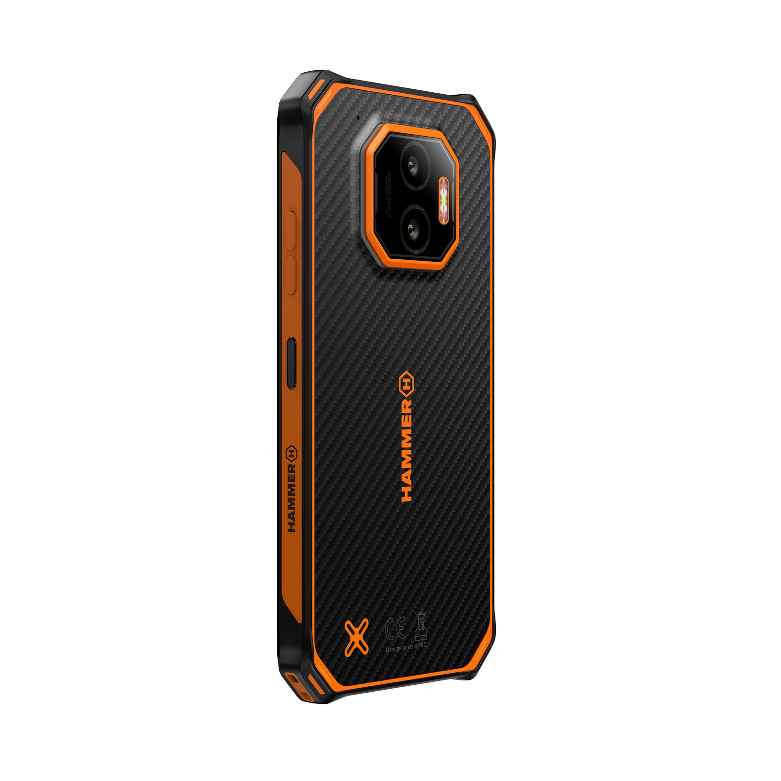 Hammer | Energy X2 | Black/Orange | 6.1 " | IPS | 1560 x 720 pixels | Mediatek | Dimensity 6300 | Internal RAM 6 GB | 128 GB | microSD | Dual SIM | 4G | 5G | Main camera resolution 50 MP | Android | 15 | 5000 mAh