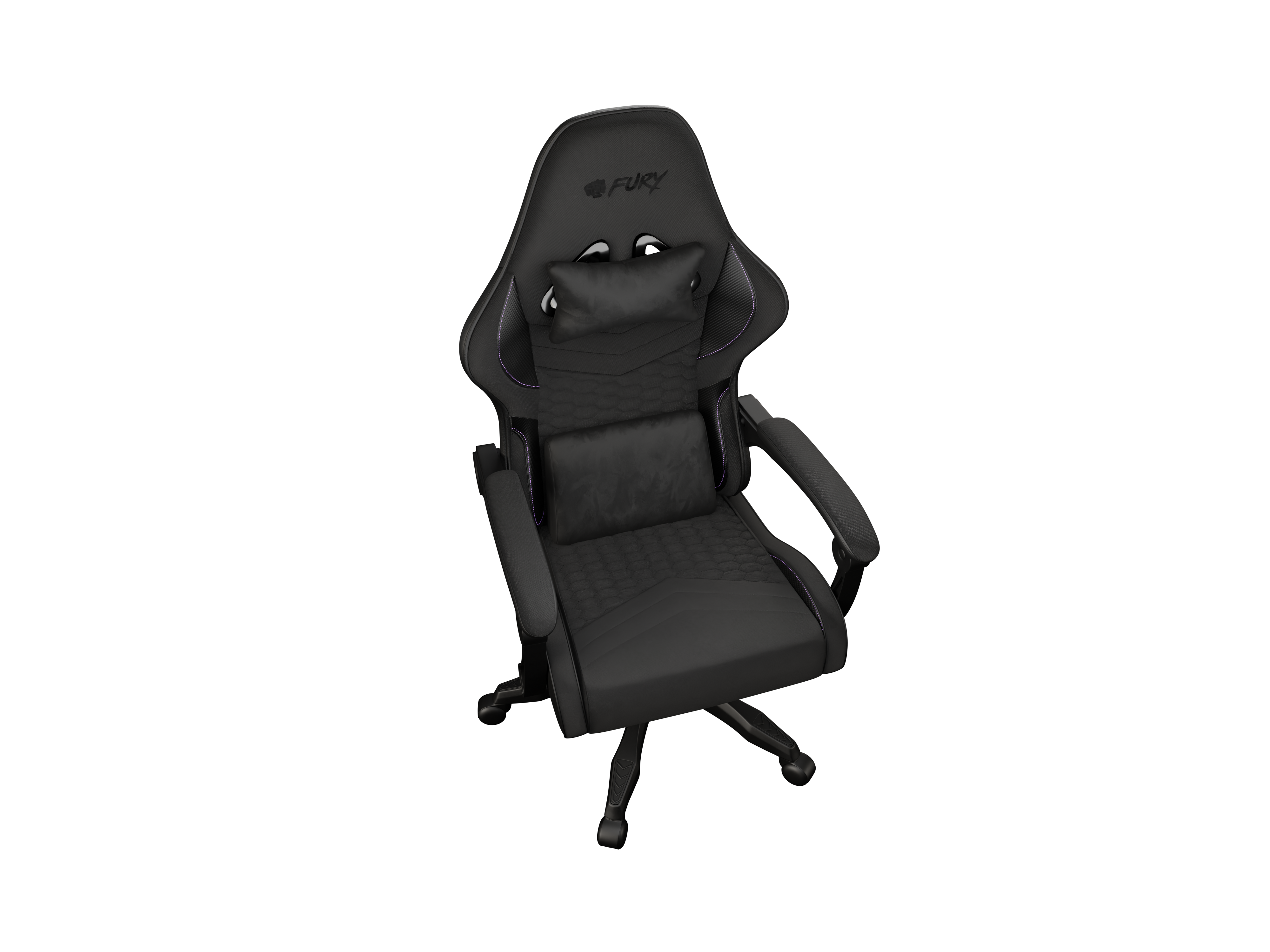 FURY Eco leather, Fabric, Nylon | Gaming Chair | Shinai S4 | Black