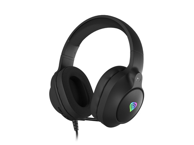 Genesis Gaming Headset | Neon 213 RGB | Wired | Over-Ear | Microphone | Black