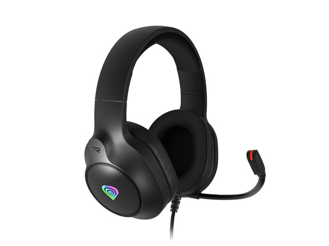 Genesis Gaming Headset | Neon 213 RGB | Wired | Over-Ear | Microphone | Black