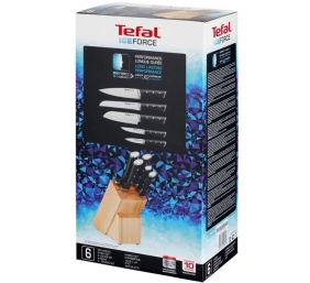 TEFAL | Set of 5 Knives with Comfort Touch holder | K232S574 | Knife | 5 pc(s)