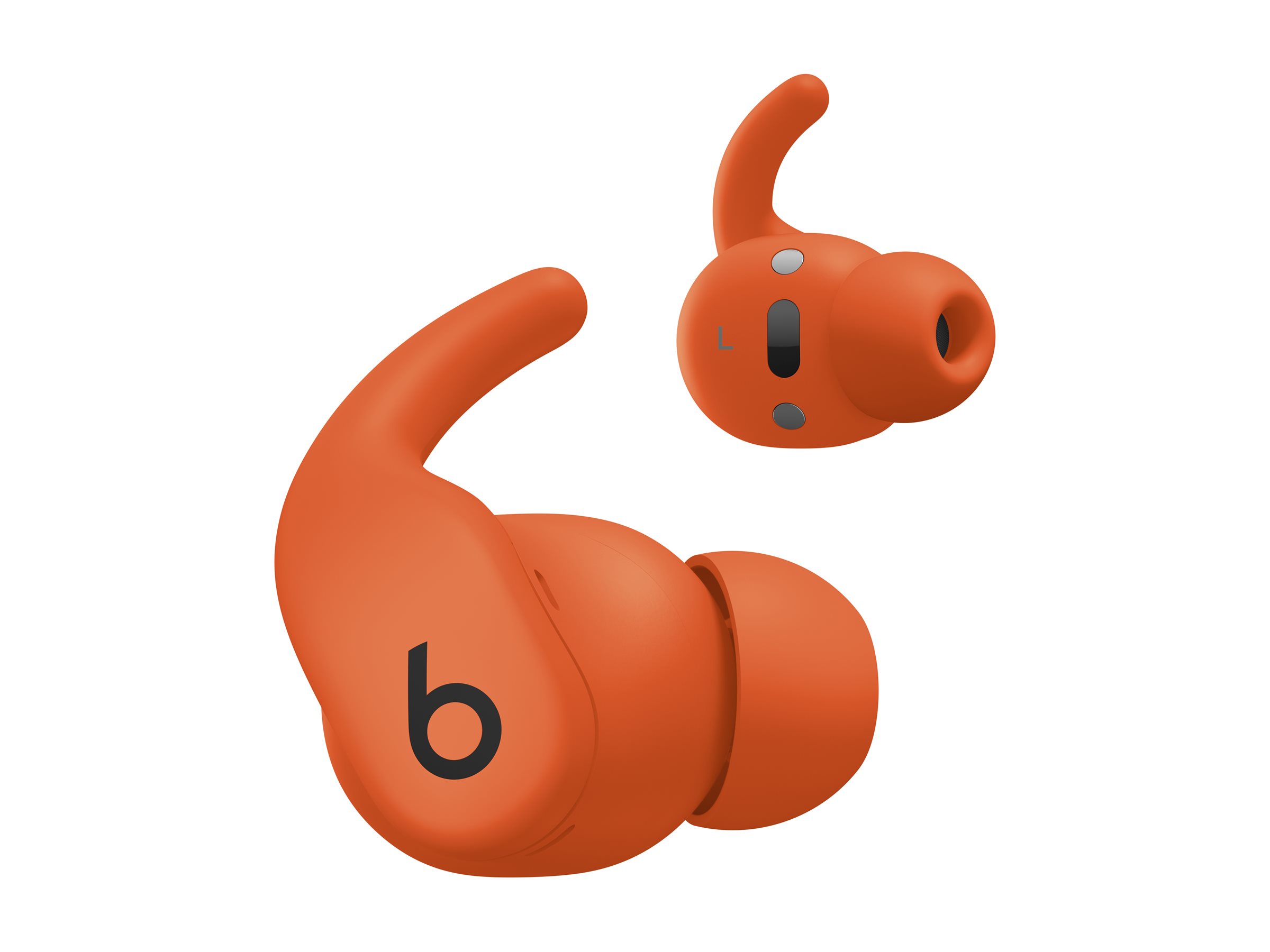 Beats Powerbeats Fit - Wireless Noise-Cancelling Workout Earbuds with Ultimate Secure Fit - Spark Orange | Beats