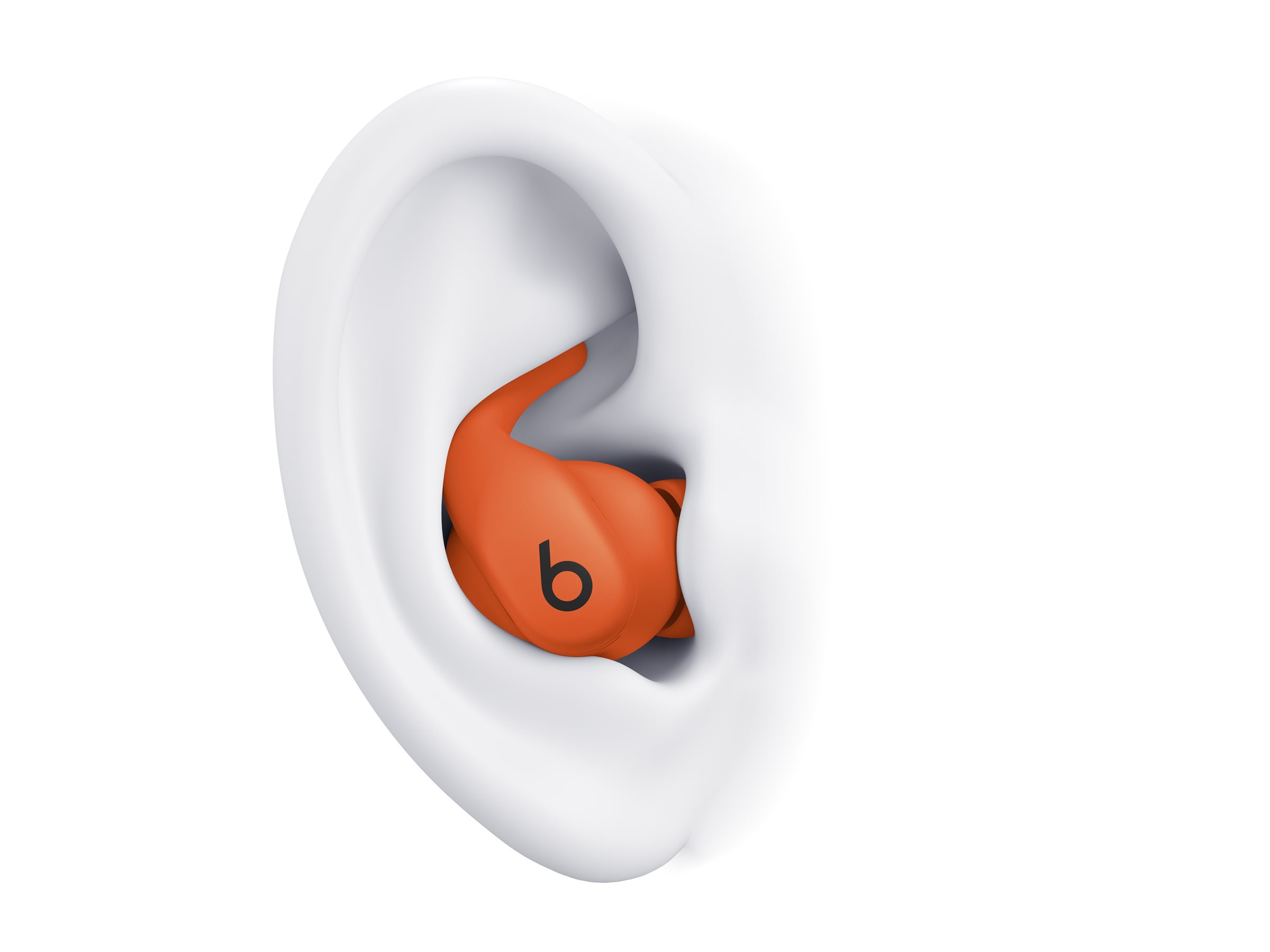 Beats Powerbeats Fit - Wireless Noise-Cancelling Workout Earbuds with Ultimate Secure Fit - Spark Orange | Beats