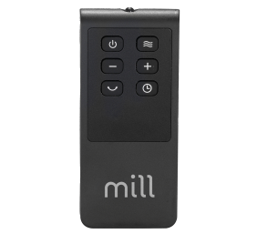 Mill FH1500BLACK | Ceramic fan heater | 1500 W | Suitable for rooms up to 22 m² | Black