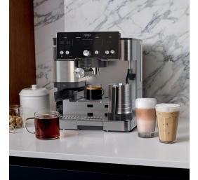 NINJA | Luxe Cafe Essential Espresso Machine | ES501EU | Pump pressure 9 bar | Built-in milk frother | Semi-automatic | Black