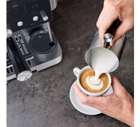 NINJA | Luxe Cafe Essential Espresso Machine | ES501EU | Pump pressure 9 bar | Built-in milk frother | Semi-automatic | Black