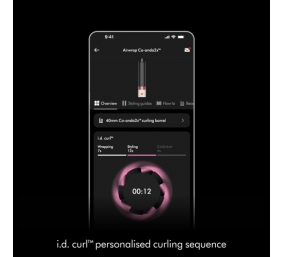 Dyson HS09 Airwrap Co-anda2x Straight+Wavy Plaukų formavimo prietaisas, Ceramic Pink/Rose Gold