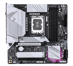Gigabyte B760M AORUS ELITE WIFI6E GEN5 | Processor family Intel | Processor socket LGA1700 | DDR5 | Supported hard disk drive interfaces M.2, SATA | Number of SATA connectors 4