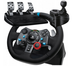 Logitech G29 SE Driving Force Žaidimų vairas ir pedalai, for PC, PS5, PS4, Juoda