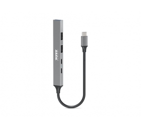 PORT CONNECT | USB-C Hub with 4 USB ports, 1X USB-C, 100W