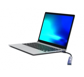 PORT CONNECT | USB-C Hub with 4 USB ports, 1X USB-C, 100W