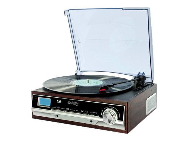 Camry | Turntable with radio | CR 1113 | AUX in | Brown