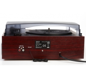 Camry | Turntable with radio | CR 1113 | AUX in | Brown