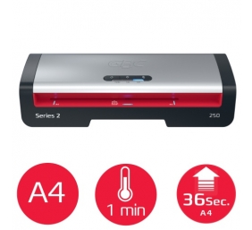 GBC 250 Office Laminavimo aparatas A4, 500 mm/min, Juoda/Pilka