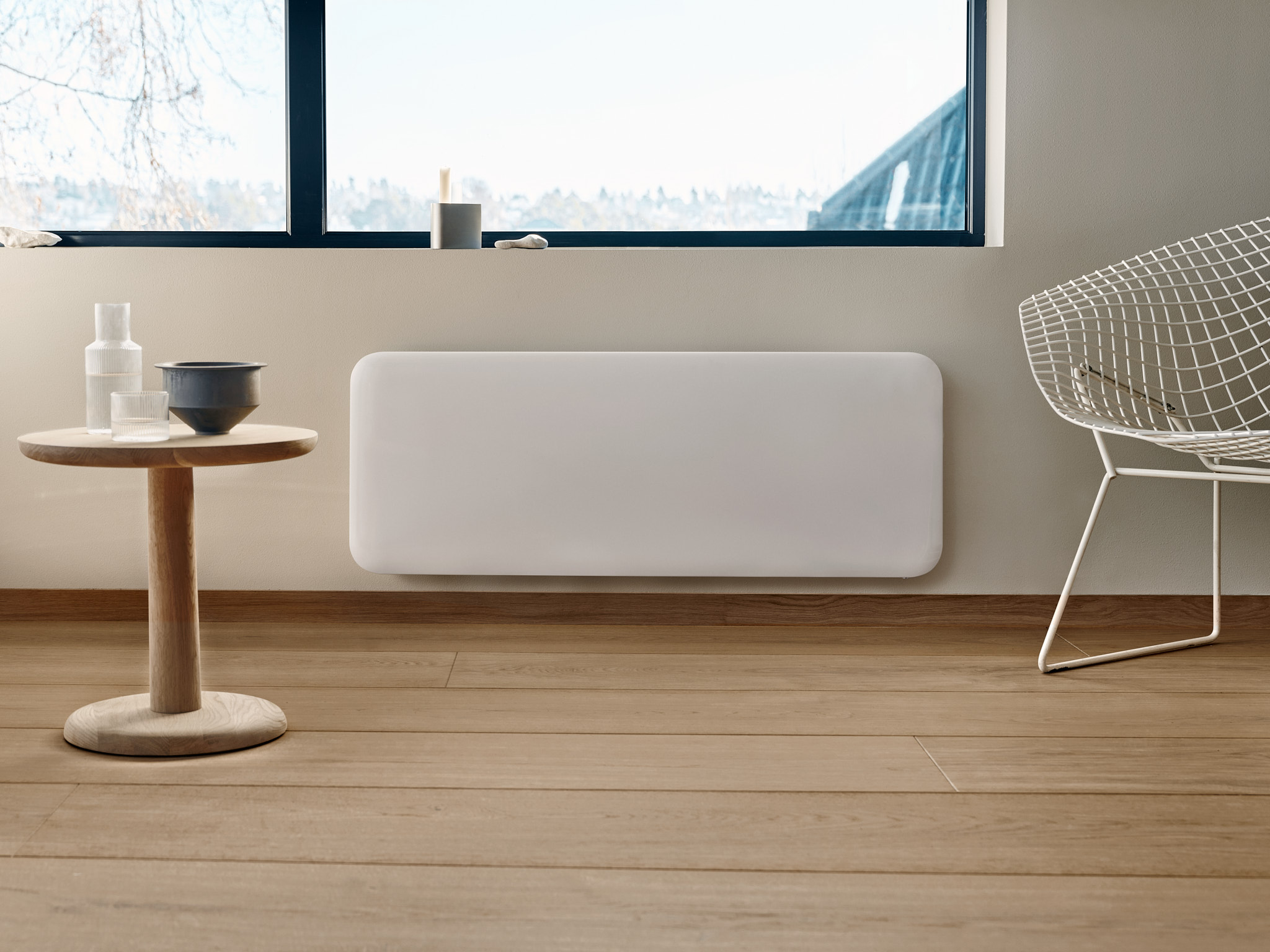 Mill Invisible Smart WiFi Heater | PA2000WIFI4 | Panel Heater | 2000 W | Suitable for rooms up to 24-28 m² | White | IPX4