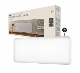 Mill Invisible Smart WiFi Heater | PA2000WIFI4 | Panel Heater | 2000 W | Suitable for rooms up to 24-28 m² | White | IPX4