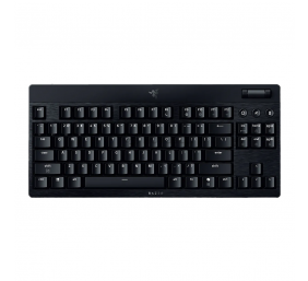 Razer | BlackWidow V4 Low-Profile Tenkeyless HyperSpeed | Keyboard | Wireless | US | Bluetooth | Black | Green Switches