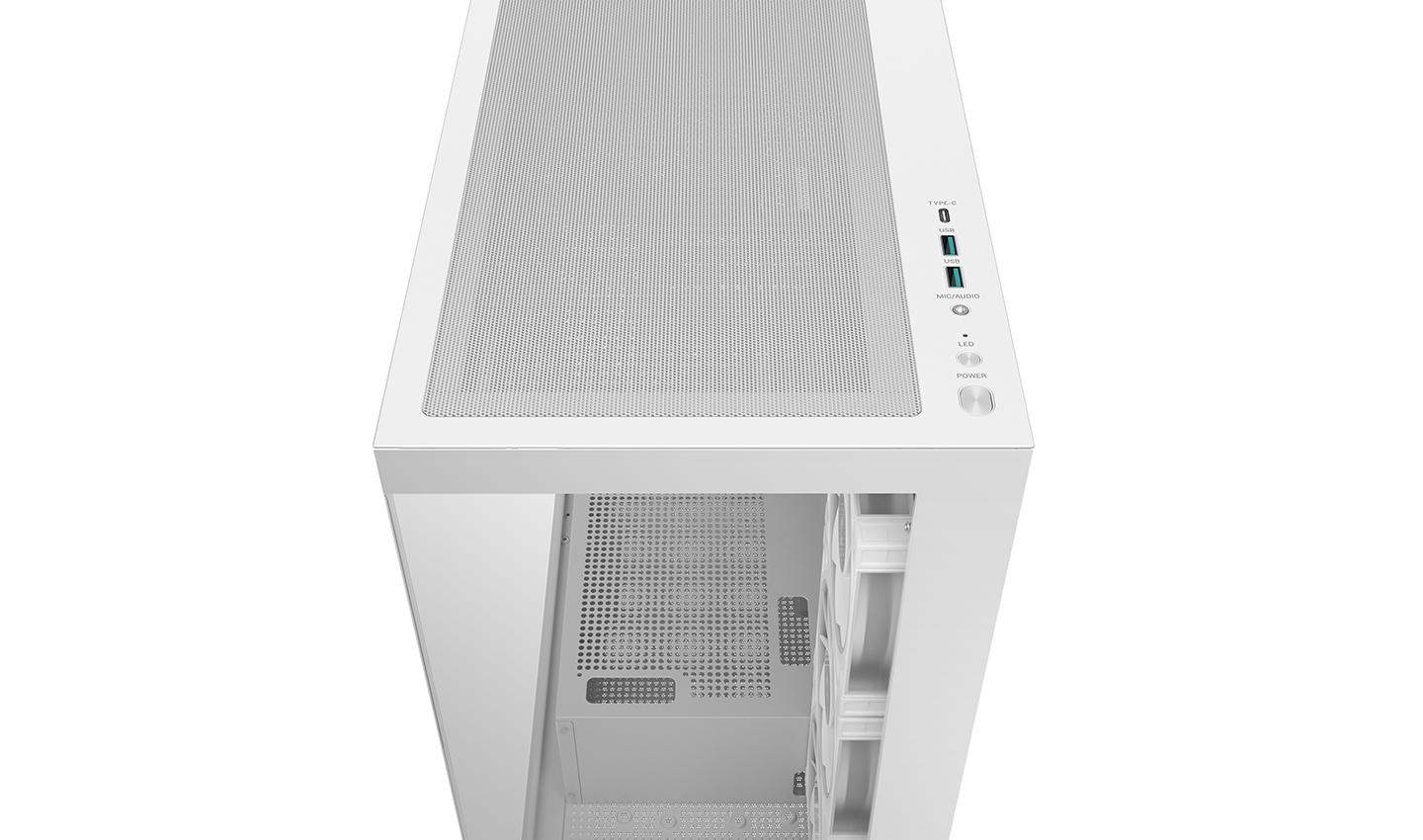 Deepcool Case | CG580 4F V2 WH | White | ATX | Power supply included No