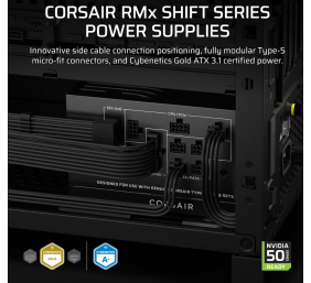 Corsair Fully Modular ATX Power Supply (EU) | RM850x SHIFT | 850 W | Black