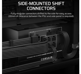 Corsair Fully Modular ATX Power Supply (EU) | RM850x SHIFT | 850 W | Black