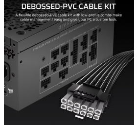 Corsair Fully Modular ATX Power Supply (EU) | RM1000x SHIFT | 1000 W | Black