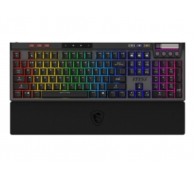 MSI STRIKE PRO WIRELESS | Gaming keyboard | Wireless | US | Kailh Midnight Pro Silent Tactile | Black