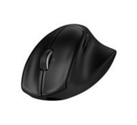 HP 725M Super Capacitor Ergonomic Tilt Wireless Bluetooth Mouse - Programmable, Multi-Surface, Multi-Device, Dual-Mode, Ultra-Fast Rechargeable, Semi-vertical tilt, Comfort Silicone - Black