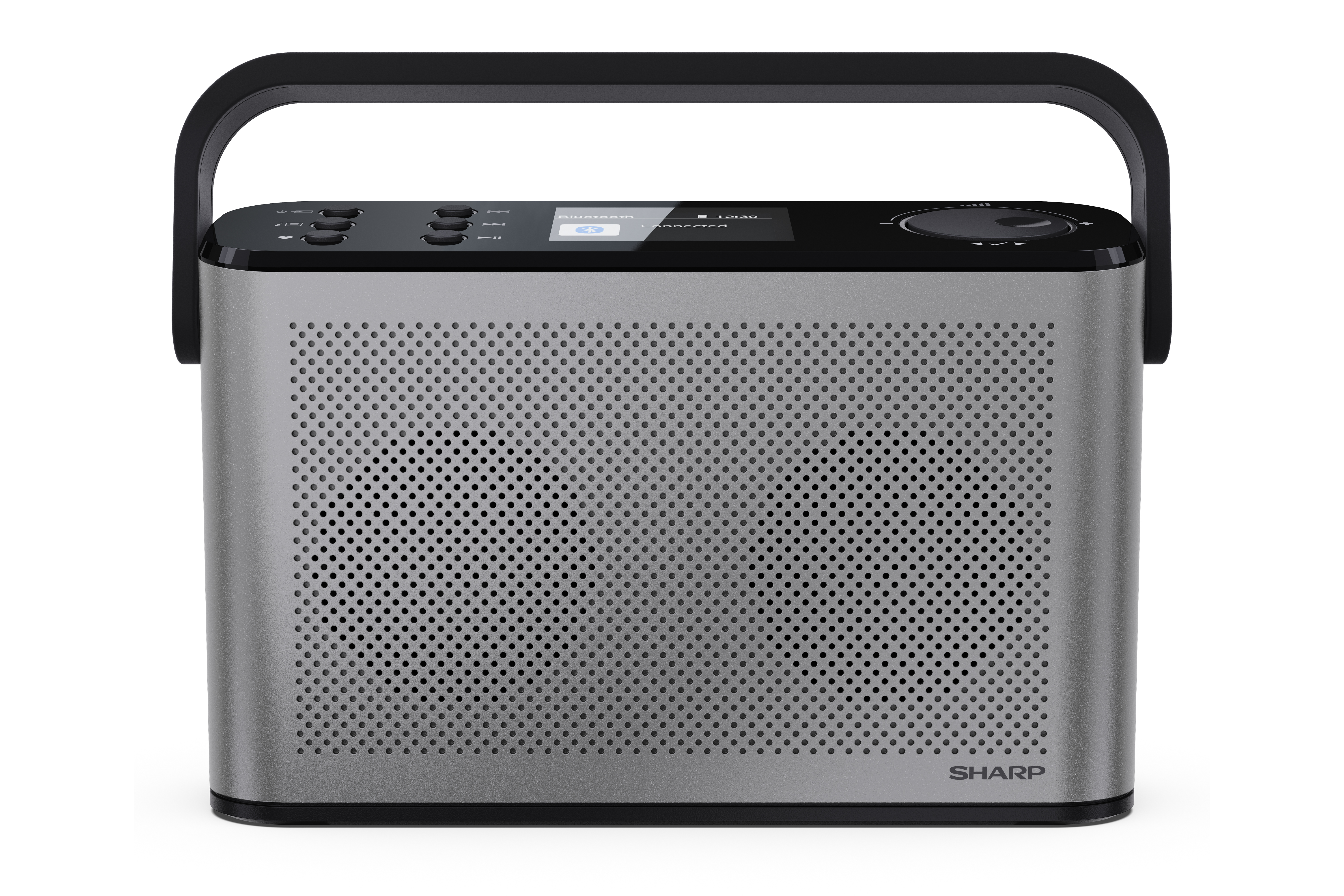 Sharp OSAKA Stereo Portable Digital Radio | DR-P540(GY) | USB port | Bluetooth | FM radio | Wireless connection