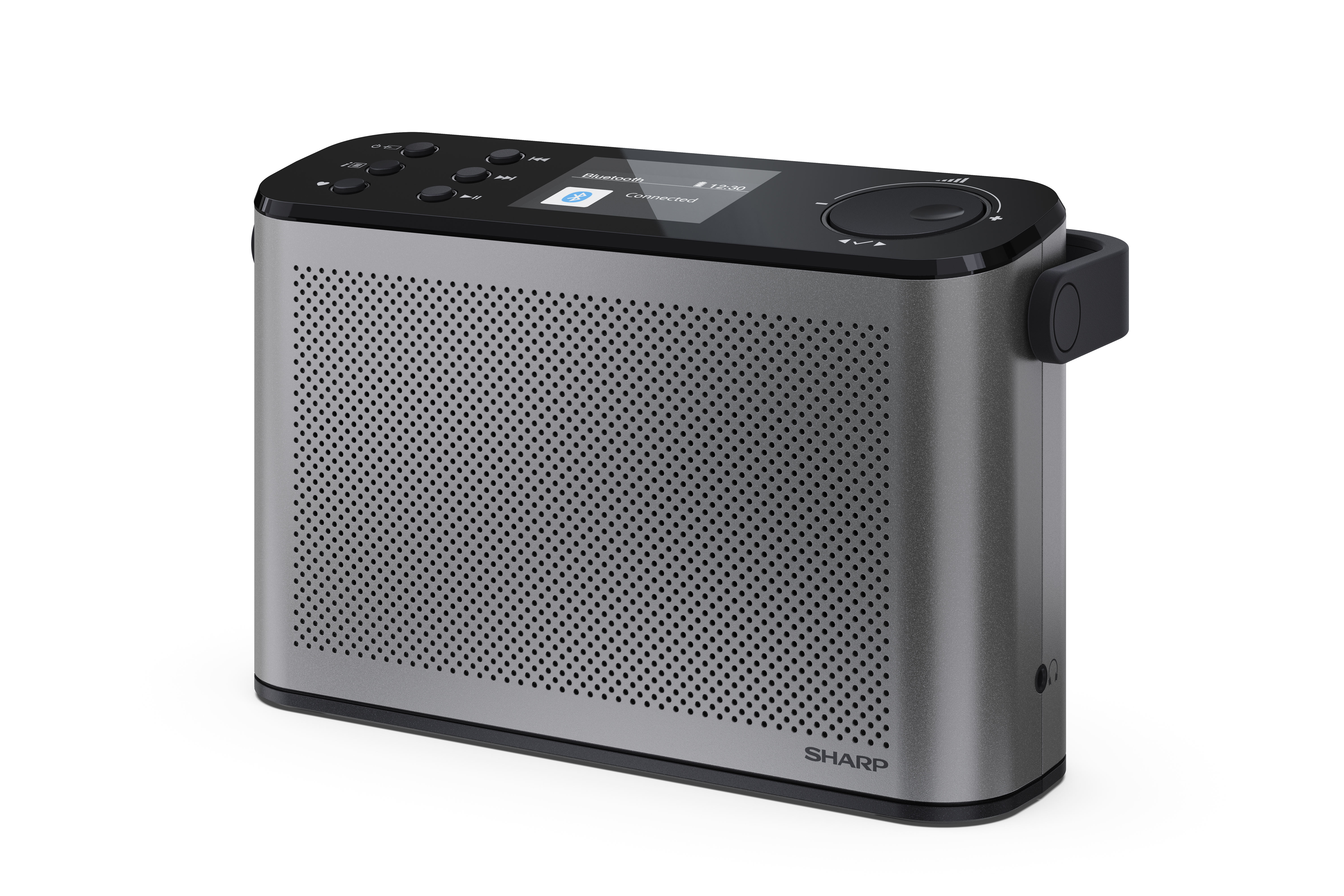 Sharp OSAKA Stereo Portable Digital Radio | DR-P540(GY) | USB port | Bluetooth | FM radio | Wireless connection