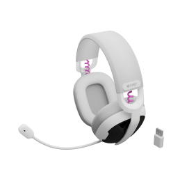 Fury Gaming Headset | Fukiya F6 | Bluetooth | Over-Ear | Microphone | Wireless | White