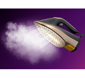 Philips | Azur DST8041/80 | Steam Iron | 3000 W | Water tank capacity 350 ml | Continuous steam 80 g/min | Steam boost performance 260 g/min | Black/Gold