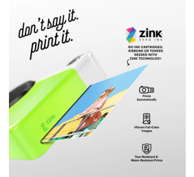 Kodak PRINTOMATIC Momentinis fotoaparatas, 2x3'', Žalia