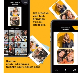 Kodak ZINK 2x3'' 50x76 mm 30 Sheets Pre-Cut Sticker Fotopopierius