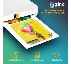Kodak ZINK 2x3'' 50x76 mm 30 Sheets Pre-Cut Sticker Fotopopierius