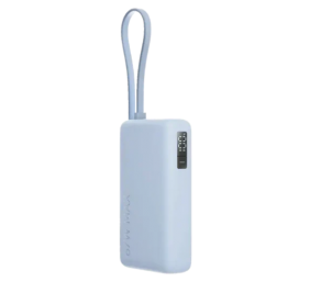 Xiaomi 67W Išorinė baterija (Power Bank) 10000mAh, integruotas kabelis, Ice Blue