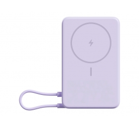 Xiaomi Magnetic Power Bank 10000 with Built-in | 10000 mAh | Purple