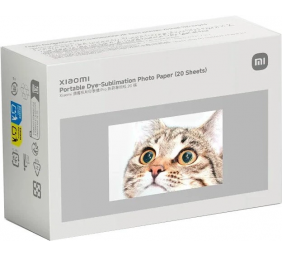 Xiaomi Portable Dye-Sublimation Fotopopierius 50x76mm (20 lapų)