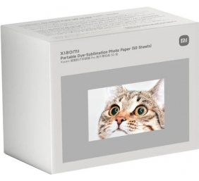 Xiaomi Portable Dye-Sublimation Photo Paper (50 Sheets) | 2x3-inch