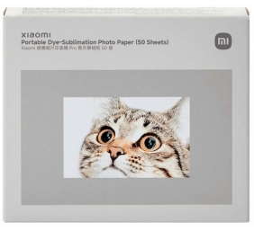 Xiaomi Portable Dye-Sublimation Photo Paper (50 Sheets) | 2x3-inch