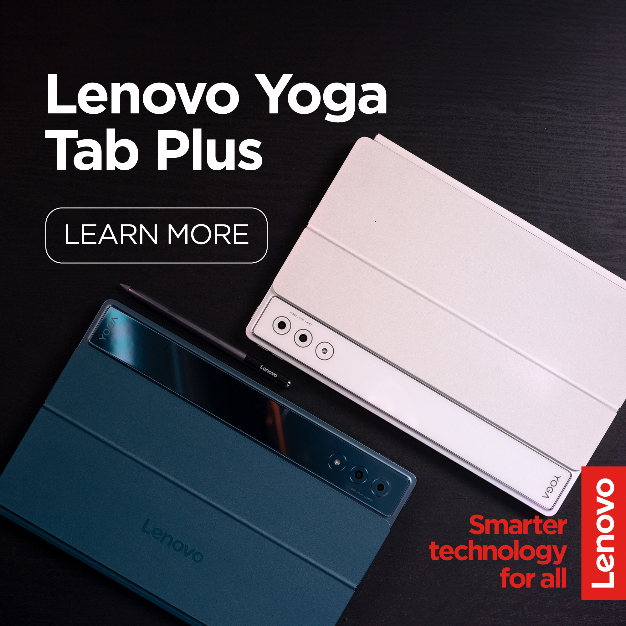 Lenovo | Yoga Tab Plus Wi-Fi (without power adapter) | ZAEG0018NL | 12.7 " | Tidal Teal | LTPS | 2944 x 1840 pixels | Qualcomm | Snapdragon 8 Gen 3 Mobile Platform | 16 GB | Soldered LPDDR5x | 256 GB | Wi-Fi | Front camera | 13 MP | Rear camera | 13 MP | 