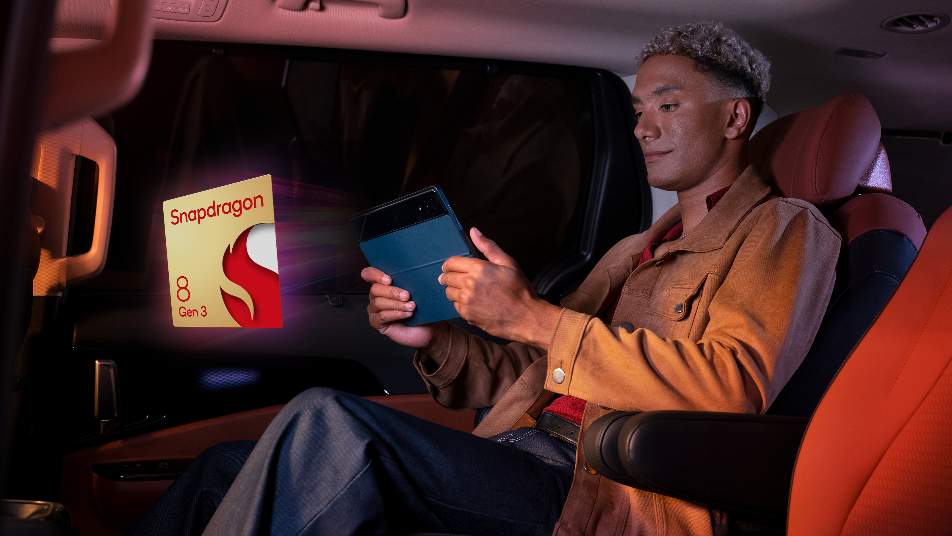 Lenovo | Yoga Tab Plus Wi-Fi (without power adapter) | ZAEG0018NL | 12.7 " | Tidal Teal | LTPS | 2944 x 1840 pixels | Qualcomm | Snapdragon 8 Gen 3 Mobile Platform | 16 GB | Soldered LPDDR5x | 256 GB | Wi-Fi | Front camera | 13 MP | Rear camera | 13 MP | 