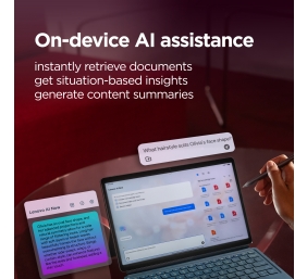 Lenovo | Yoga Tab Plus Wi-Fi (without power adapter) | ZAEG0018NL | 12.7 " | Tidal Teal | LTPS | 2944 x 1840 pixels | Qualcomm | Snapdragon 8 Gen 3 Mobile Platform | 16 GB | Soldered LPDDR5x | 256 GB | Wi-Fi | Front camera | 13 MP | Rear camera | 13 MP | 