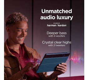 Lenovo | Yoga Tab Plus Wi-Fi (without power adapter) | ZAEG0018NL | 12.7 " | Tidal Teal | LTPS | 2944 x 1840 pixels | Qualcomm | Snapdragon 8 Gen 3 Mobile Platform | 16 GB | Soldered LPDDR5x | 256 GB | Wi-Fi | Front camera | 13 MP | Rear camera | 13 MP | 