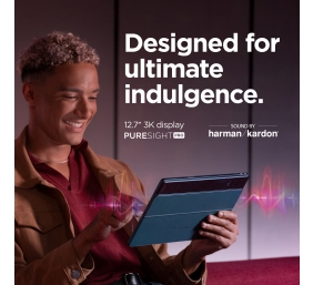 Lenovo | Yoga Tab Plus Wi-Fi (without power adapter) | ZAEG0018NL | 12.7 " | Tidal Teal | LTPS | 2944 x 1840 pixels | Qualcomm | Snapdragon 8 Gen 3 Mobile Platform | 16 GB | Soldered LPDDR5x | 256 GB | Wi-Fi | Front camera | 13 MP | Rear camera | 13 MP | 