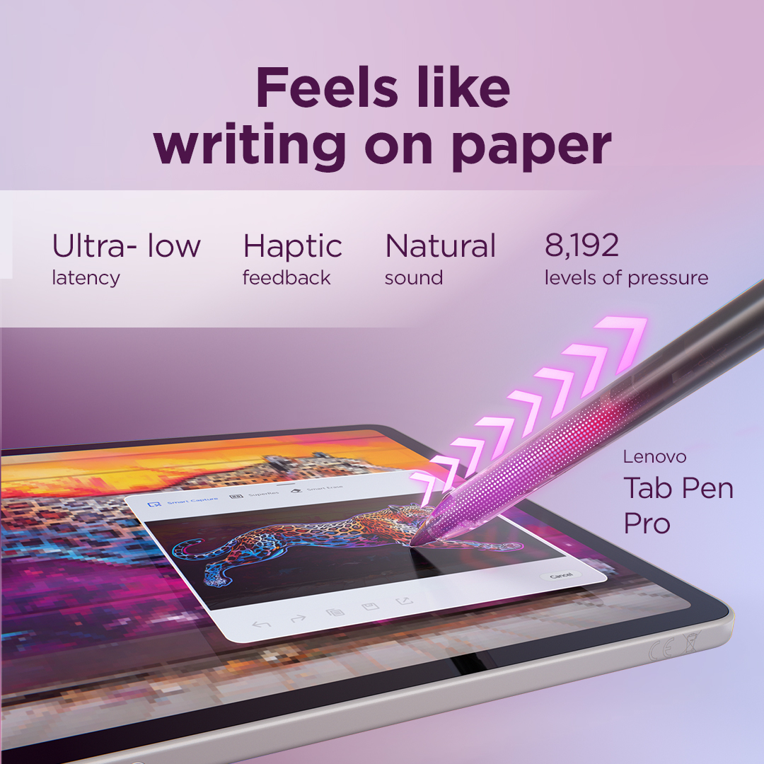 Lenovo Yoga Tab Wi-Fi (without power adapter) | ZAG60208SE | 11.1 " | Seashell | 3200 x 2000 pixels | Qualcomm | Snapdragon 8 Gen 3 Mobile Platform | 12 GB | Soldered LPDDR5x | 256 GB | Wi-Fi | Front camera | 13 MP | Rear camera | 13+2 MP | Bluetooth | 5.